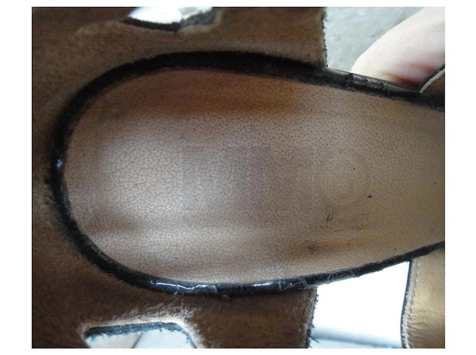 Stivaletti traforati MM6 Maison Margiela 36,5 Nero - vista 7