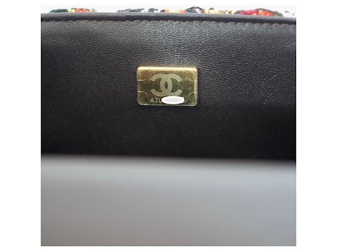 Chanel Timeless Mini bolsa com aba retangular Multicor - vista 11