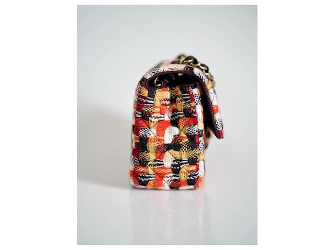 Chanel Timeless Mini bolsa com aba retangular Multicor - vista 3