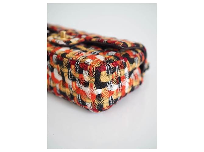 Chanel Timeless Mini bolsa com aba retangular Multicor - vista 7