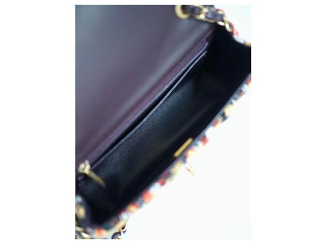 Chanel Timeless Mini bolsa com aba retangular Multicor - vista 9