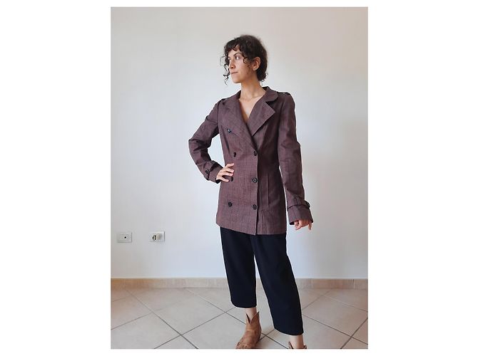 Trench da donna in stile caban con petto foderato Dolce & Gabbana Multicolore - vista 17