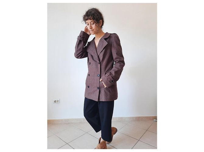 Trench da donna in stile caban con petto foderato Dolce & Gabbana Multicolore - vista 19