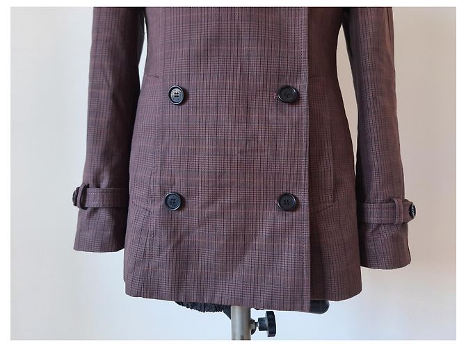 Trench da donna in stile caban con petto foderato Dolce & Gabbana Multicolore - vista 6