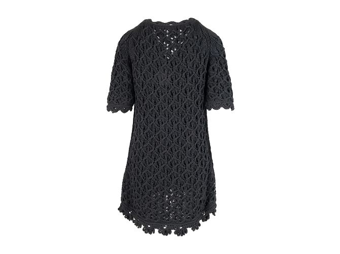 Moschino Cheap and Chic Häkeljacke Schwarz - Ansicht 2