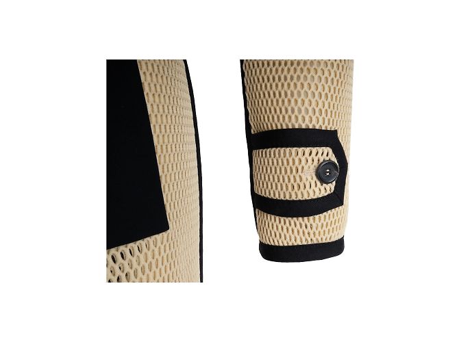 Moschino Gabardina De Malla Con Cinturón - vista 4