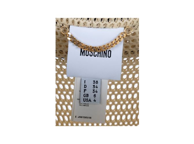 Moschino Gabardina De Malla Con Cinturón - vista 6