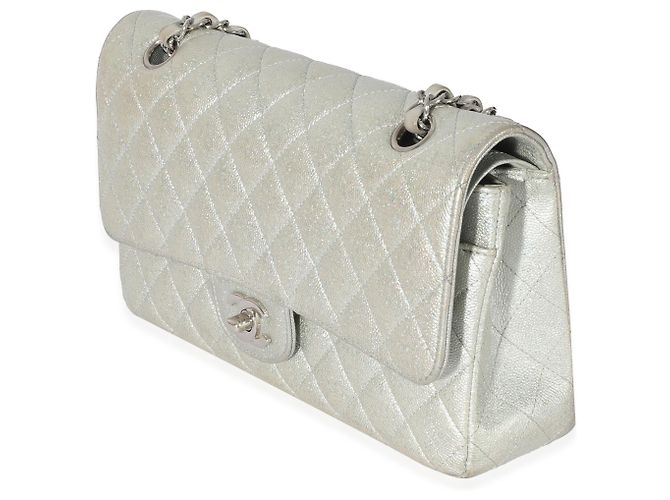 Timeless Chanel 21K Glitter Caviar Medium Classic Double Flap Handtasche - Ansicht 3