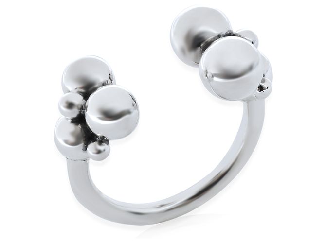 Georg Jensen Moonlight Grapes Ring aus Sterlingsilber - Ansicht 5