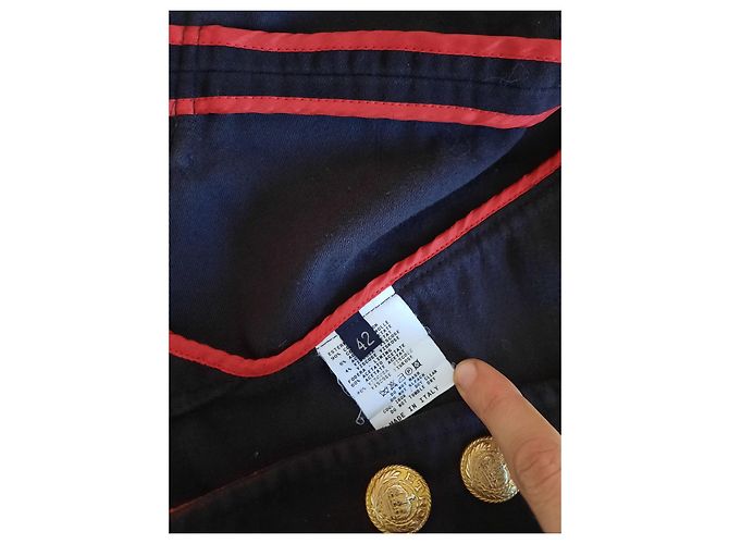 Americana de mujer Etro de terciopelo de algodón marrón Castaño - vista 10