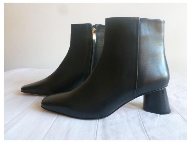 Max & Co Botines MAX&CO de piel auténtica Negro - vista 2