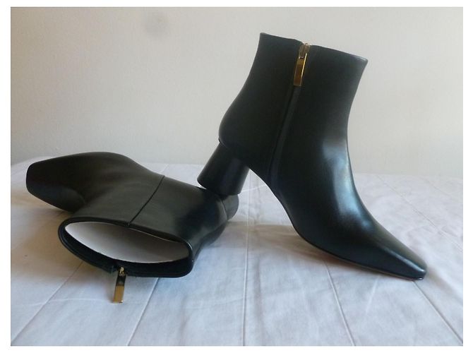 Max & Co Botines MAX&CO de piel auténtica Negro - vista 3
