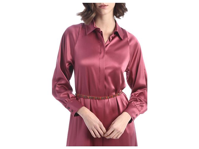 MAX MARA'S Juwelengürtel mit Strasssteinen Golden - Ansicht 2