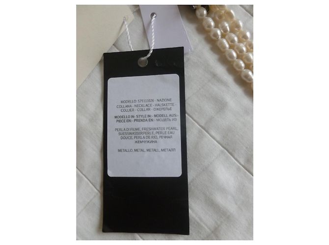 Weekend Max Mara Colar multifios MAX MARA WEEKEND. Branco - vista 8