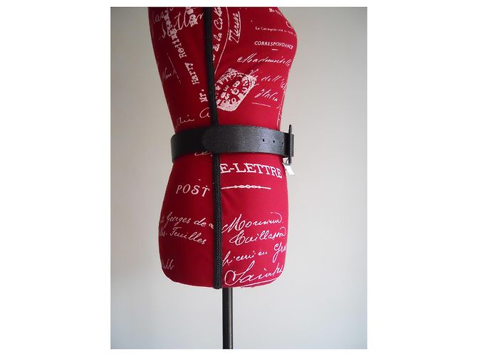 Weekend Max Mara Real leather belt MAX MARA WEEKEND. Black - view 12