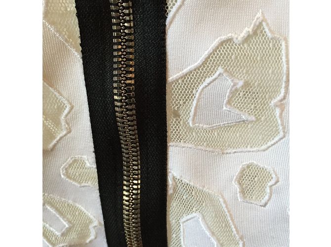 ANTHONY VACCARELLO Tops T.FR 36 Sintético Blanco - vista 6