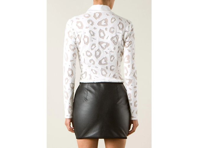 ANTHONY VACCARELLO Tops T.FR 36 Sintético Blanco - vista 7