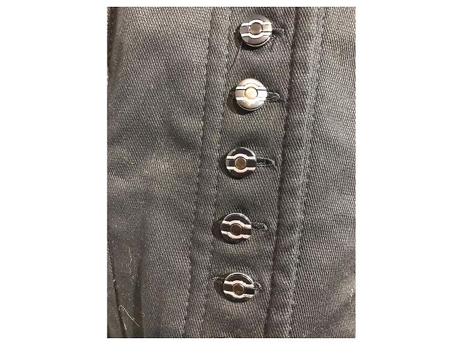 DOLCE & GABBANA Chaquetas T.IT 38 Algodón Negro - vista 2