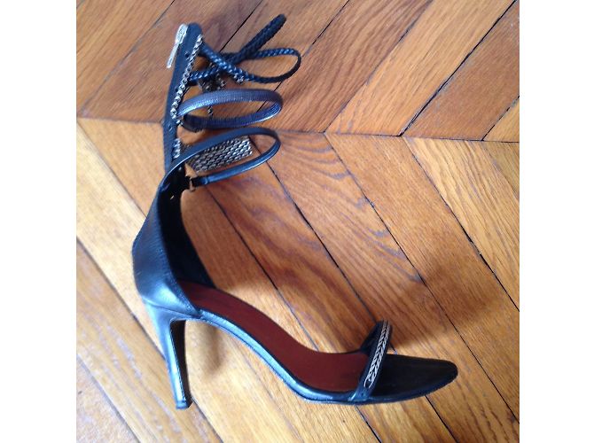 ISABEL MARANT Sandali T.EU 37 Pelle Nero - vista 5