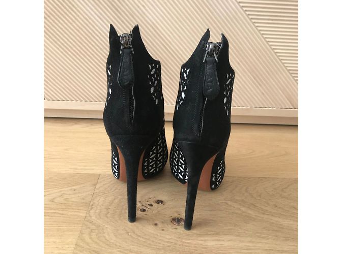 Alaïa Stivaletti ALAIA T.EU 36.5 Camoscio Nero - vista 3