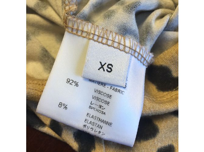 GIVENCHY Tops T.Internacional XS Viscosa Beige - vista 4