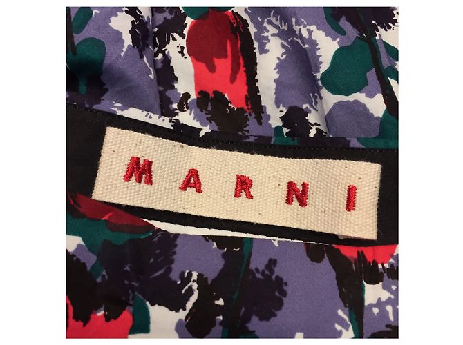 MARNI Pantalones T.IT 42 Algodón Multicolor - vista 5