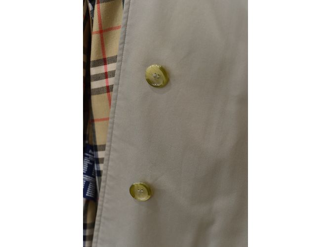 Chaqueta Burberry de algodón beige Talla L - vista 6