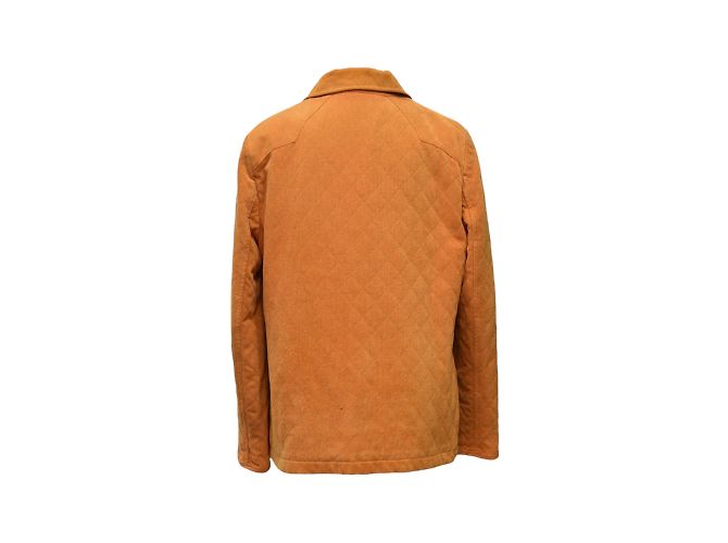 Chaqueta Burberry de algodón naranja Talla L - vista 3