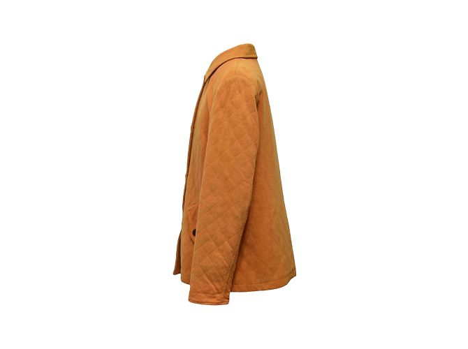Chaqueta Burberry de algodón naranja Talla L - vista 4