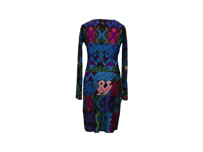 ROBERTO CAVALLI Kleider L Blau - Ansicht 3