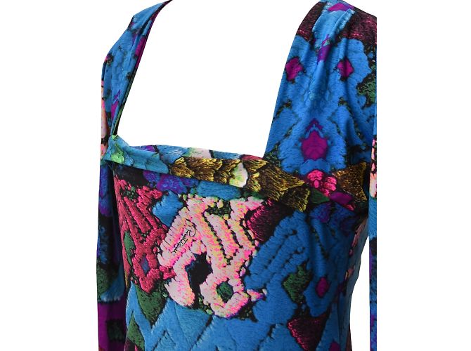 ROBERTO CAVALLI Kleider L Blau - Ansicht 5