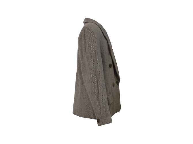 Burberry Grey Wool Jacket L - view 2