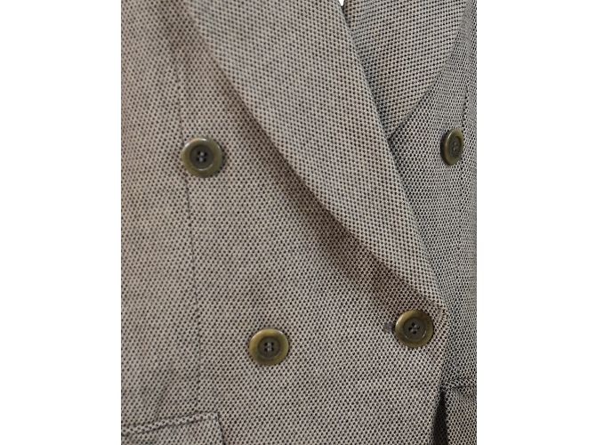 Burberry Grey Wool Jacket L - view 6