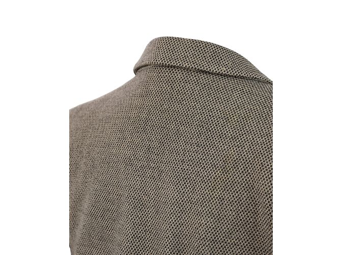 Burberry Grey Wool Jacket L - view 7