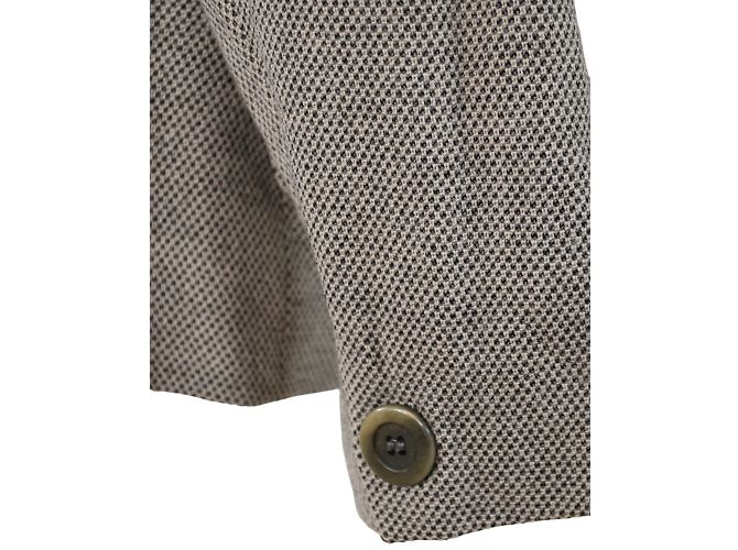Burberry Grey Wool Jacket L - view 8