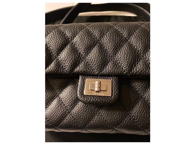 Chanel 2.55 Tasche am Gürtel Schwarz Noé Größe Schwarz - Ansicht 5