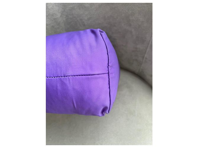Longchamp Handtasche Dunkelviolett Polyester - Ansicht 12