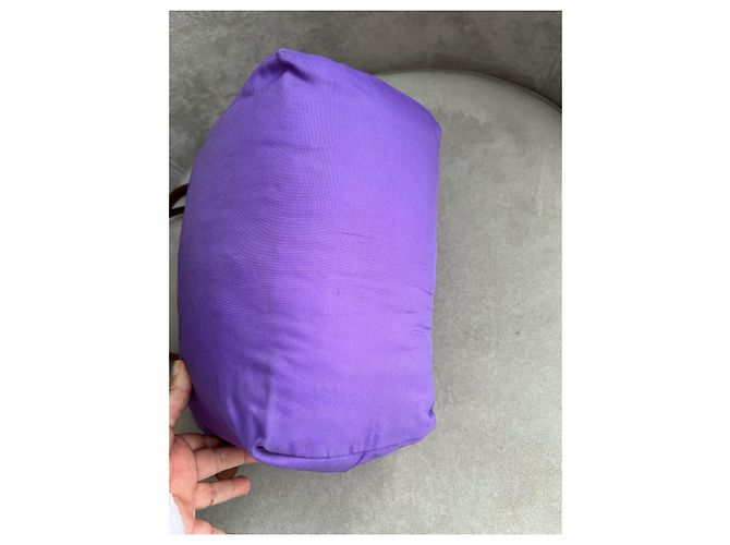 Longchamp Handtasche Dunkelviolett Polyester - Ansicht 4