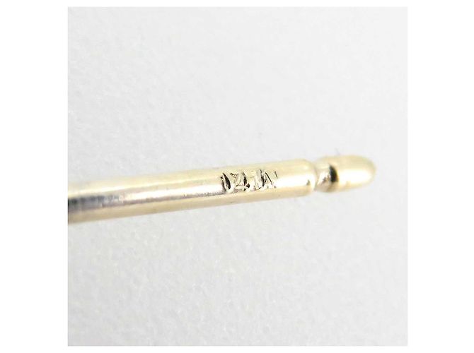 Chrome Hearts Silberne Kreuz-Ohrhänger - Ansicht 4