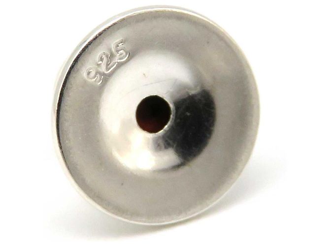 Chrome Hearts Silberne Kreuz-Ohrhänger - Ansicht 5