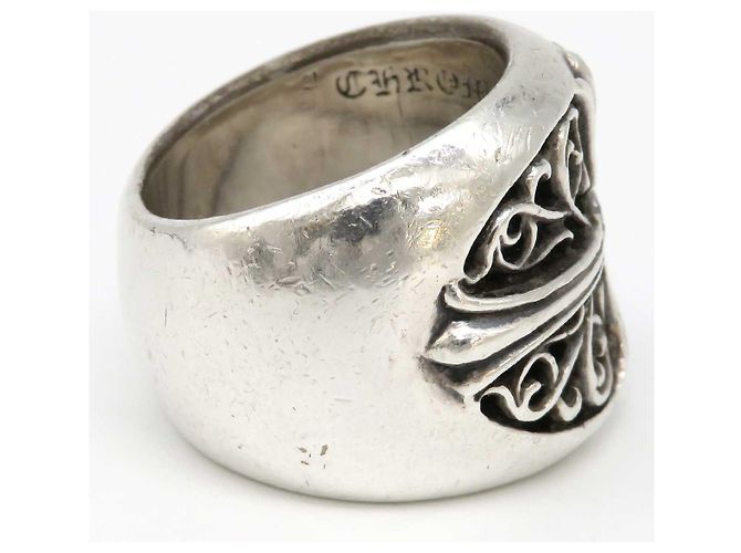Chrome Hearts Bague Croix Florale - vue 5