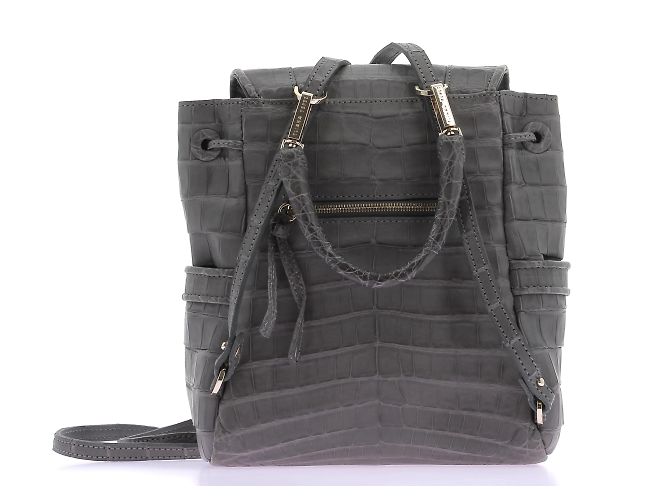 Autre Marque Yliana Yepez Handtaschen T. Leder Grau - Ansicht 2