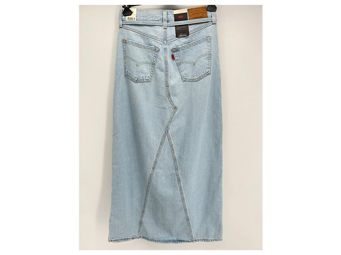 Gonne Levi's T.US 26 Cotone Blu - vista 2