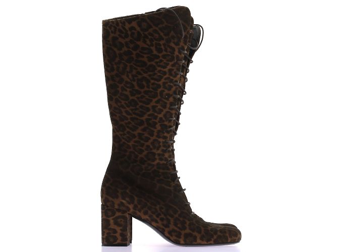 Botas Saint Laurent T.EU 37 Cuero Castaño - vista 4