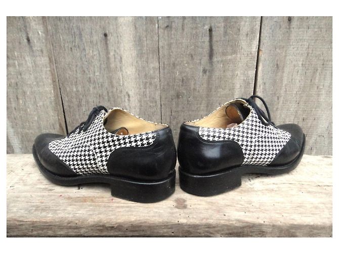Free Lance richelieu Libero professionista p 37 Nero Bianco - vista 5
