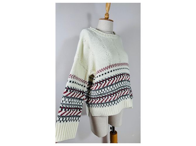 Jumper Paquita Suncoo de Mohair e Acrílico Multicor - vista 2