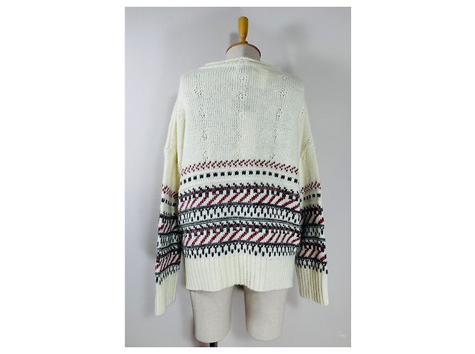 Jumper Paquita Suncoo de Mohair e Acrílico Multicor - vista 3