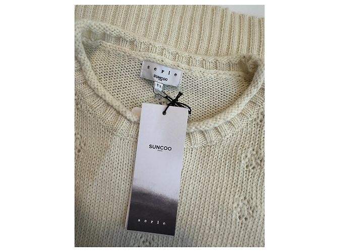 Jumper Paquita Suncoo de Mohair e Acrílico Multicor - vista 4