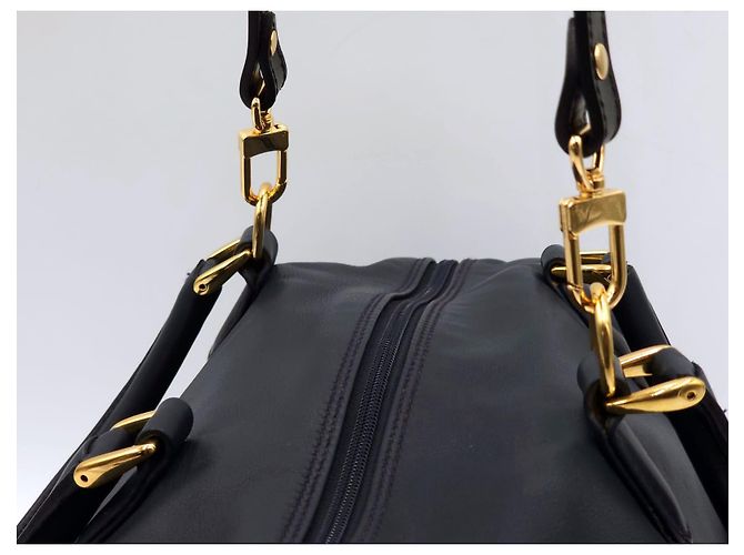Borsa Speedy Boston in pelle Gucci Blu navy - vista 12