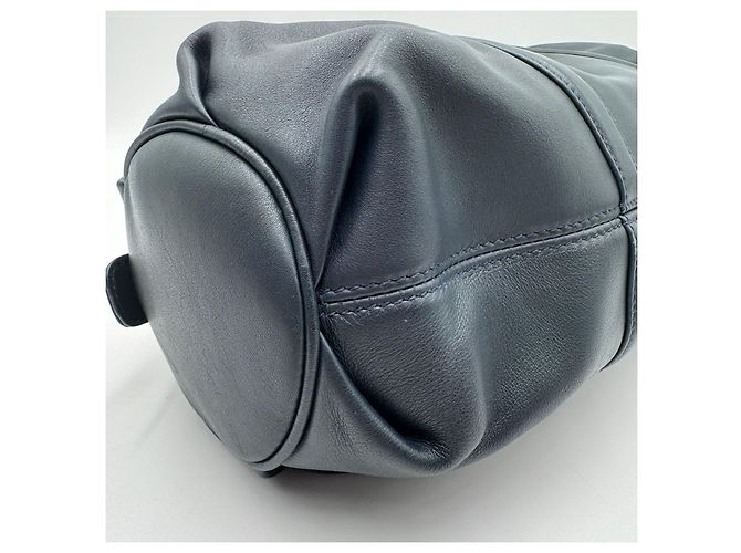 Borsa Speedy Boston in pelle Gucci Blu navy - vista 13